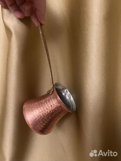 Турка для кофе медная