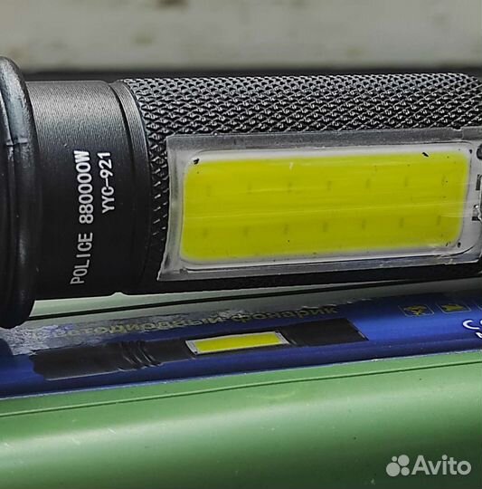 Фонарик светодиодный тактический аккумуляторный