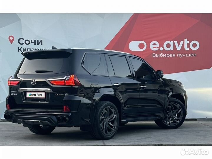 Lexus LX 5.7 AT, 2019, 82 600 км