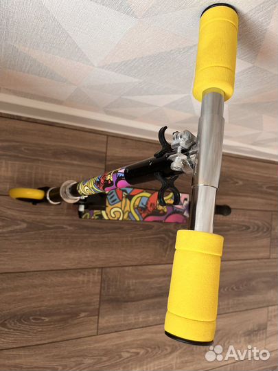 Самокат снегокат 2 в 1
