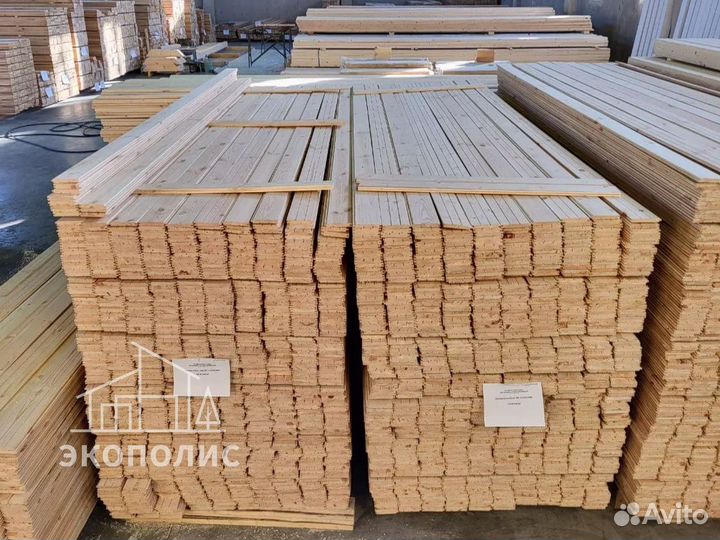 Вагонка Штиль Сосна/Ель сорт ав