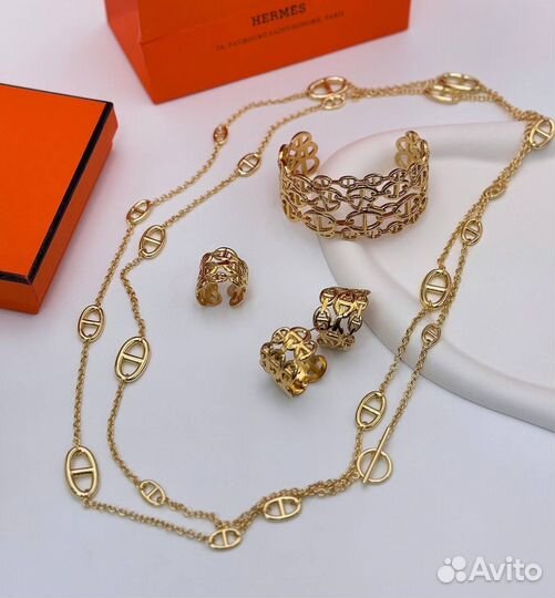 Hermes ожерелье
