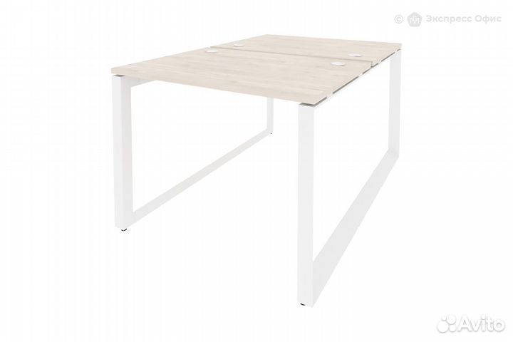 Стол-бенч двойной на О-образном м/к Onix O.MO-D.RS