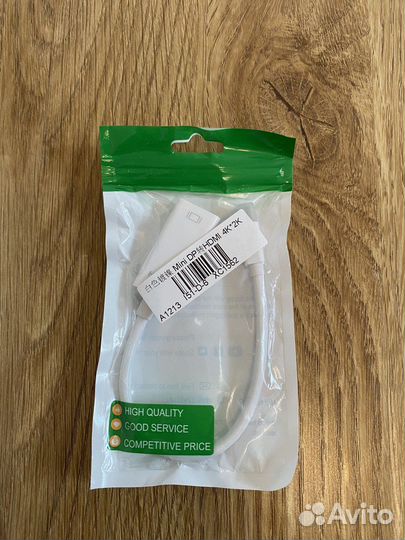 Адаптер кабель Mini DP - Hdmi Apple MacBook iMac