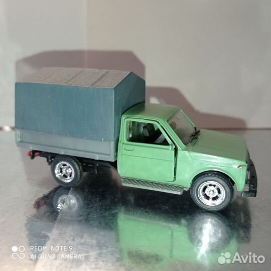 Нива фвк 2302 Бизон Фургон с тентом