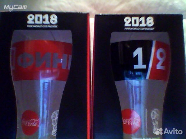 Бокалы Кока-Кола. Разные. Новые