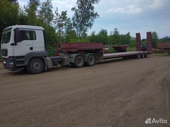 MAN TGS 33.440 6x4 BBS-WW с полуприцепом, 2012