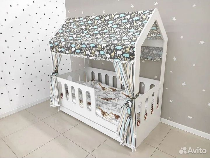 Детская кровать Домик с 3х лет