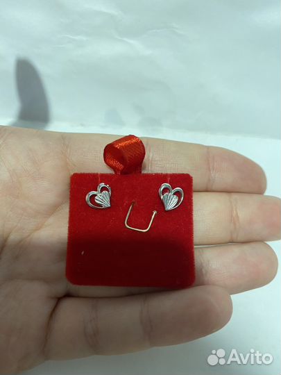 Серебряные серьги