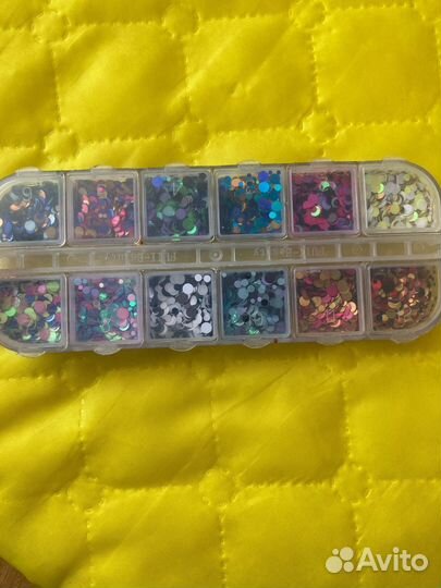 Блестки для ногтей