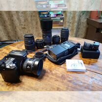 Зеркальный фотоаппарат sony a450, комплект