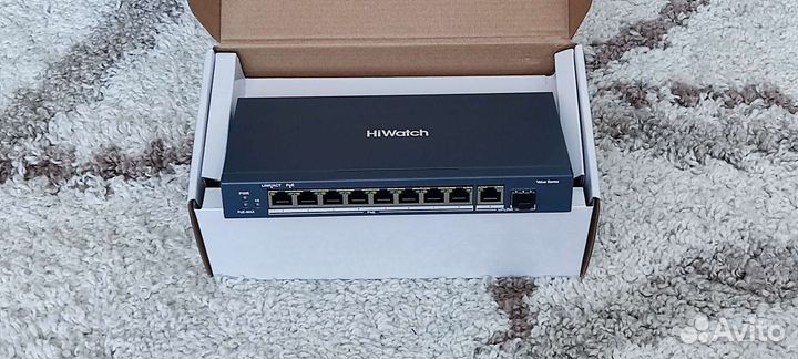 Неуправляемый PoE-коммутатор DS-S1008gp