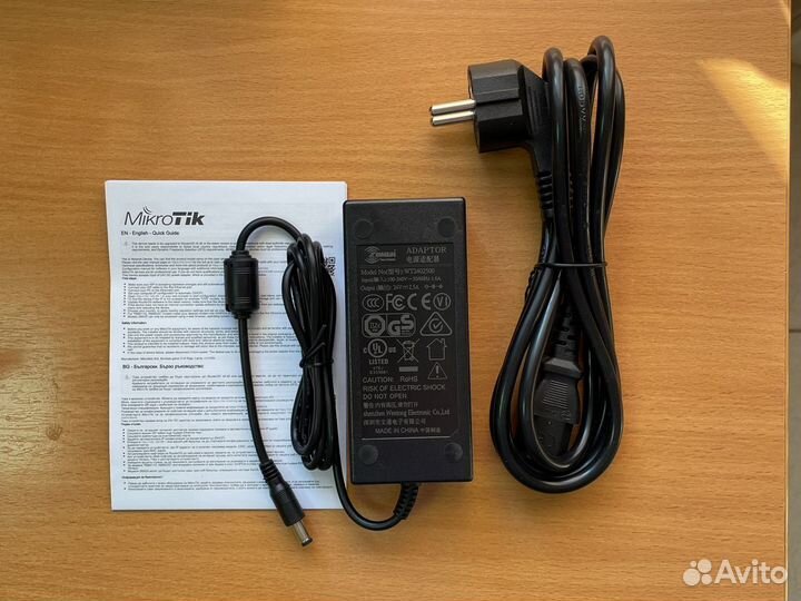 Блок питания MikroTik 24V 2,5A
