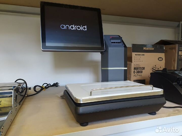 Весы с печатью этикеток M-ER 725 PM