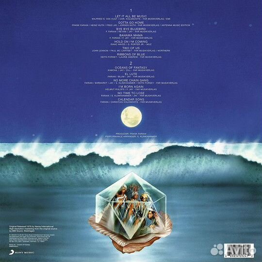 Виниловая пластинка Boney M. oceans OF fantasy