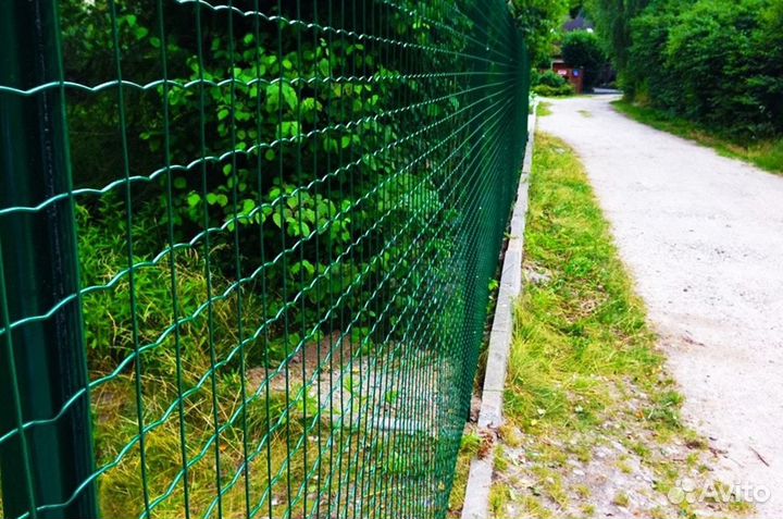 Забор металлический цена под ключ