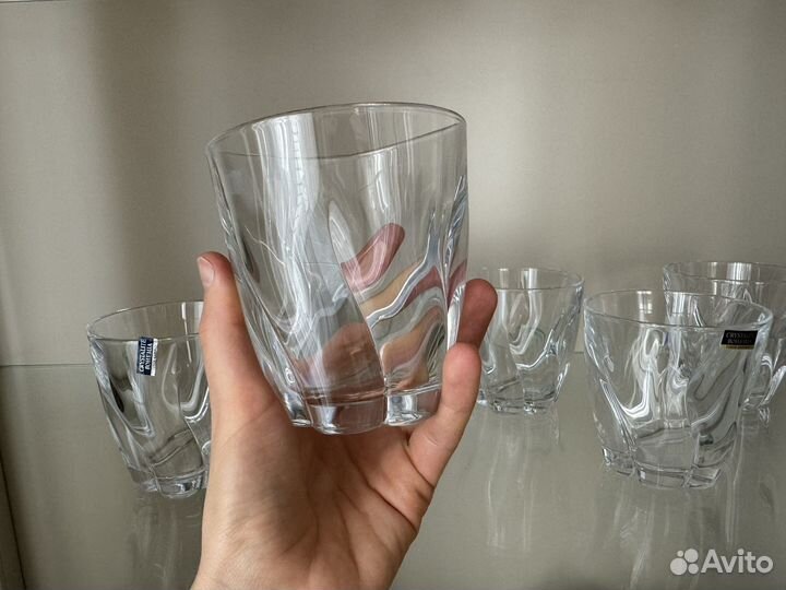 Стаканы Чехия Богемия 6 шт