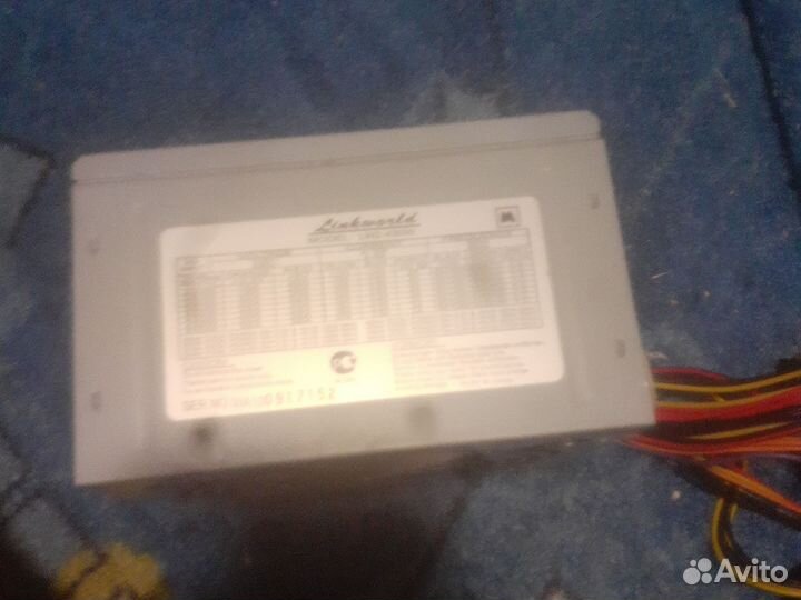 Блок питания на 430 ват рабочий