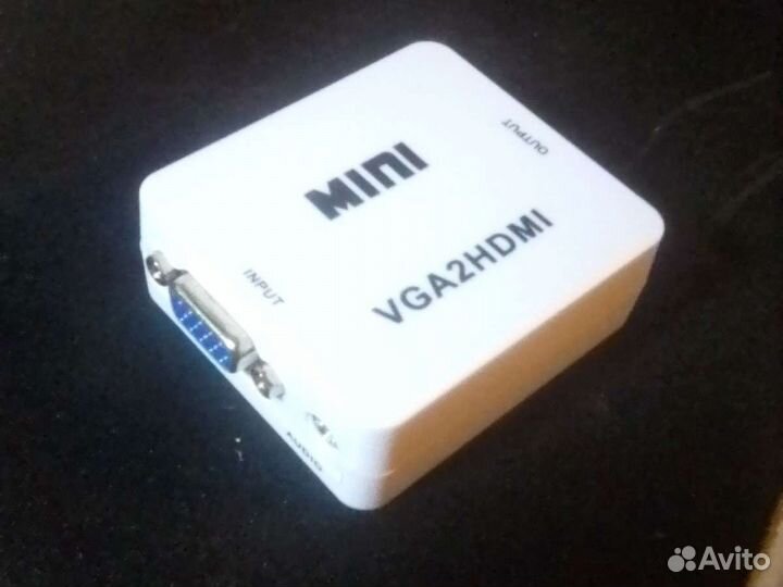 Адаптер с VGA на hdmi и c DP, DVI, hdmi на VGA RCA