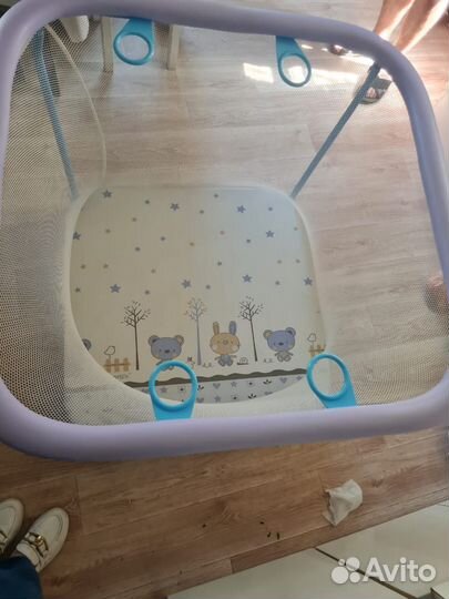 Манеж детский складной