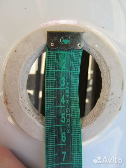 Фаянсовая угловая раковина СССР