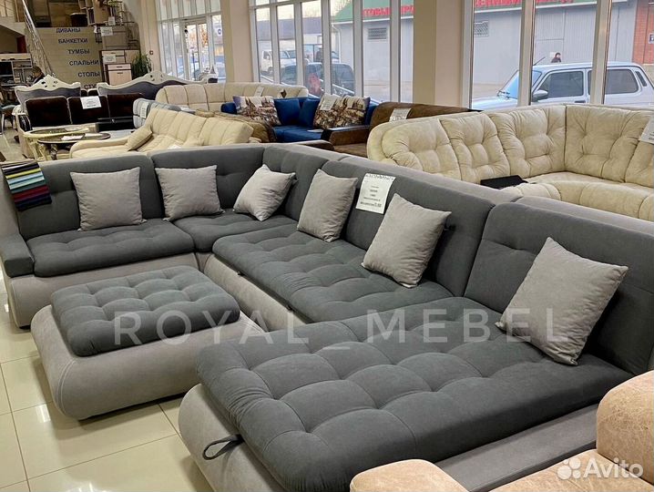 Диван буквой П