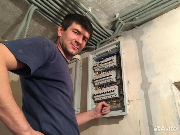 Электрик. Услуги электрика. Частный мастер