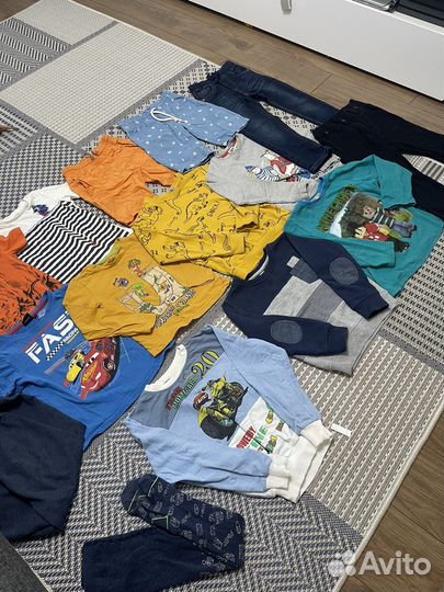 Вещи пакетом для мальчика 104