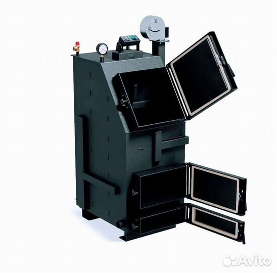 Твердотопливный котел работает до 4 суток