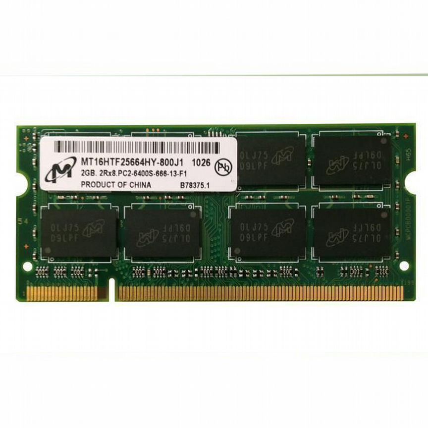 [MT16HTF25664HY-800J1] Оперативная Память Micron 2gb Mt16htf25664hy-800j1