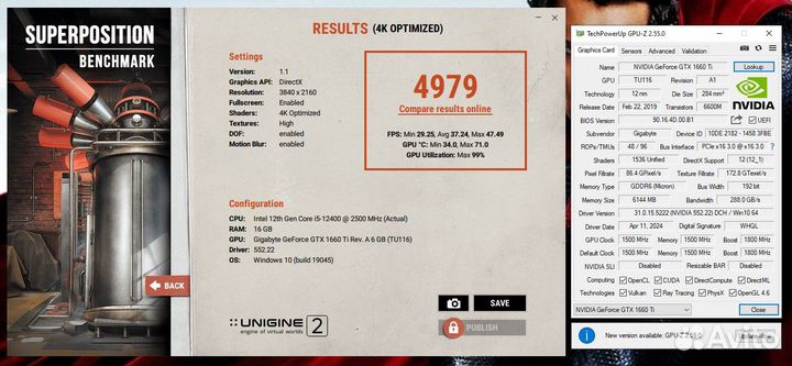 GTX 1660 Ti Gigabyte