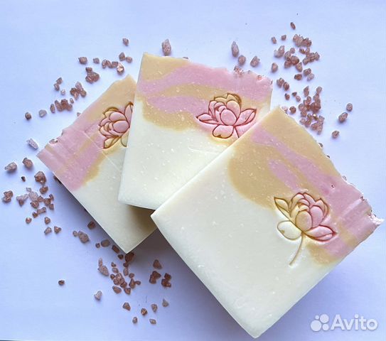 Мыло ручной работы из растительных масел