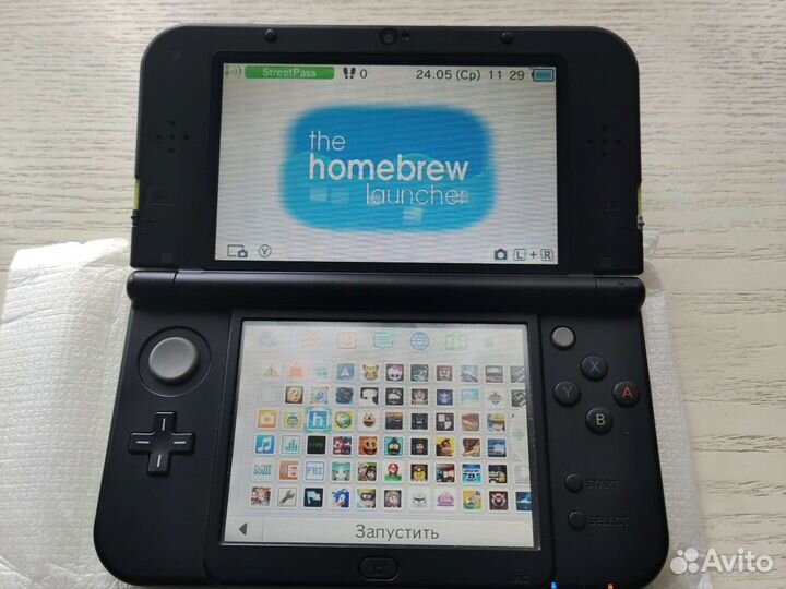 New Nintendo 3ds xl прошитая tn/tn