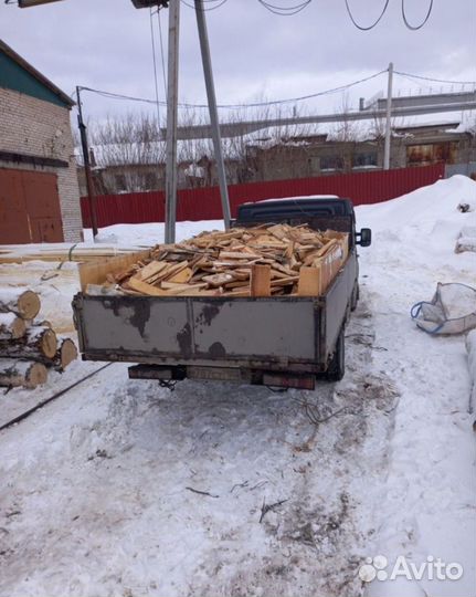 Дрова, Горбыль берёзовый, Обрезки, Опилки, Берёза