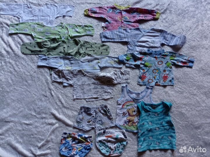 Детские вещи пакетом на мальчика от 0