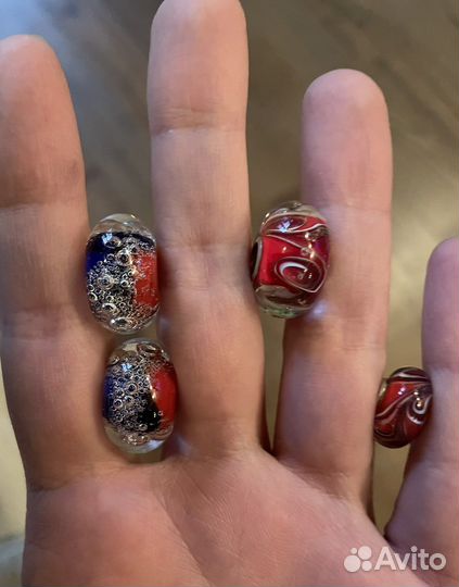 Бусины шармы (шарм) для коллекционеров