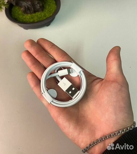 USB зарядка кабель для iPhone Lightning 1m