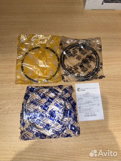 Комплект поршневых колец Toyota 2AZ