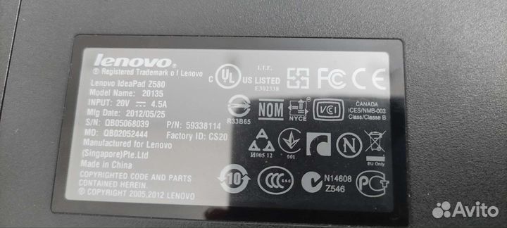 Быстрый Lenovo ideapad i3/4gb/128GB ssd/gt630m