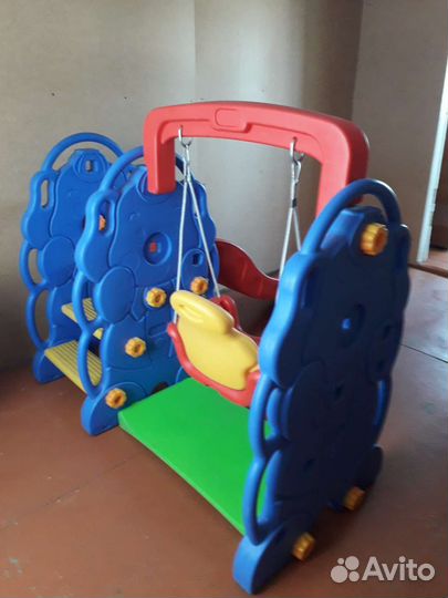 Детский игровой комплекс с горкой