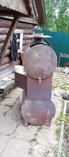 Печь дровяная для бани