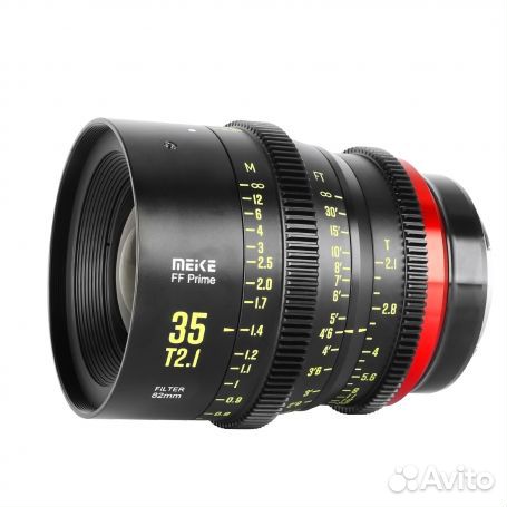 Объектив Meike Prime 35mm T2.1 Cine Lens Canon RF