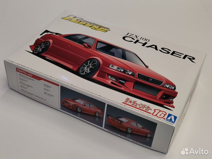 Toyota Chaser JZX100 сборная модель Aoshima 06310