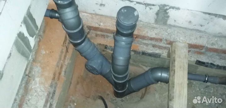 Монтаж отопления и водоснабжения