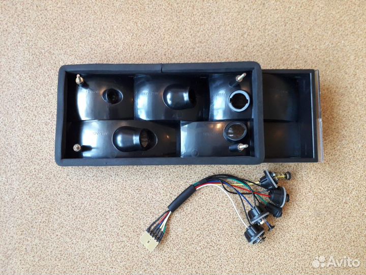 Фонари задние на ваз 2109,2114 серо-белые тюнинг