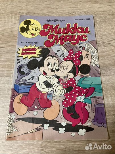 Комиксы Микки Маус 1989-1994 Оригинал