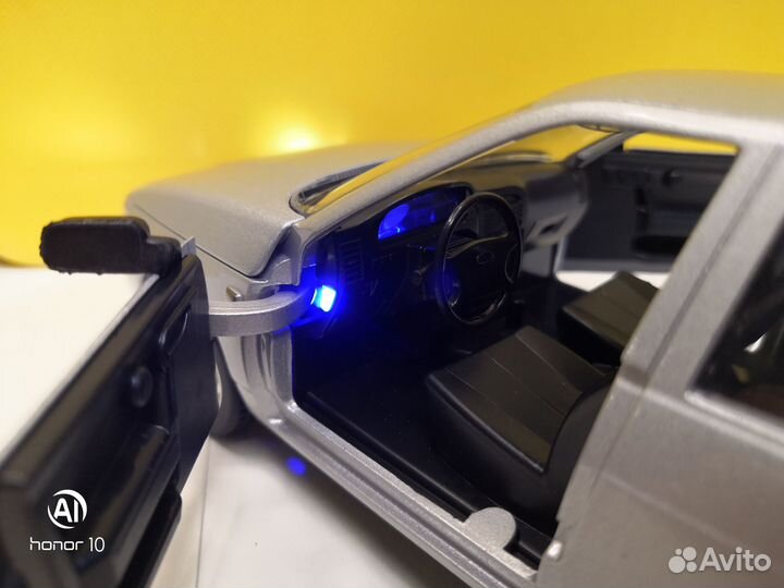 Ваз 2112 в масштабе 1/24 18.5 см Технопарк