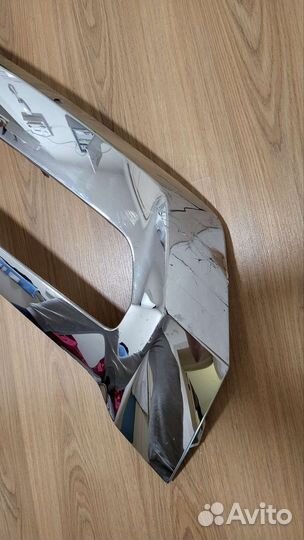 Накладка бампера хром Mercedes W166/X166