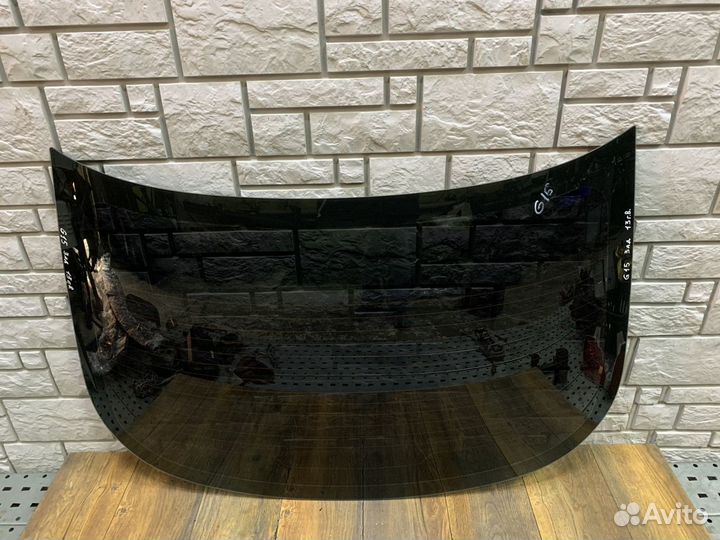 Nissan almera (G15) Стекло заднее