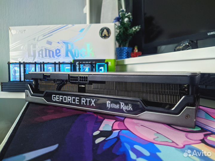 Видеокарта Palit GameRock RTX 3070 OC 8 Гб
